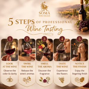 The 5 Essential Steps of Wine Tasting